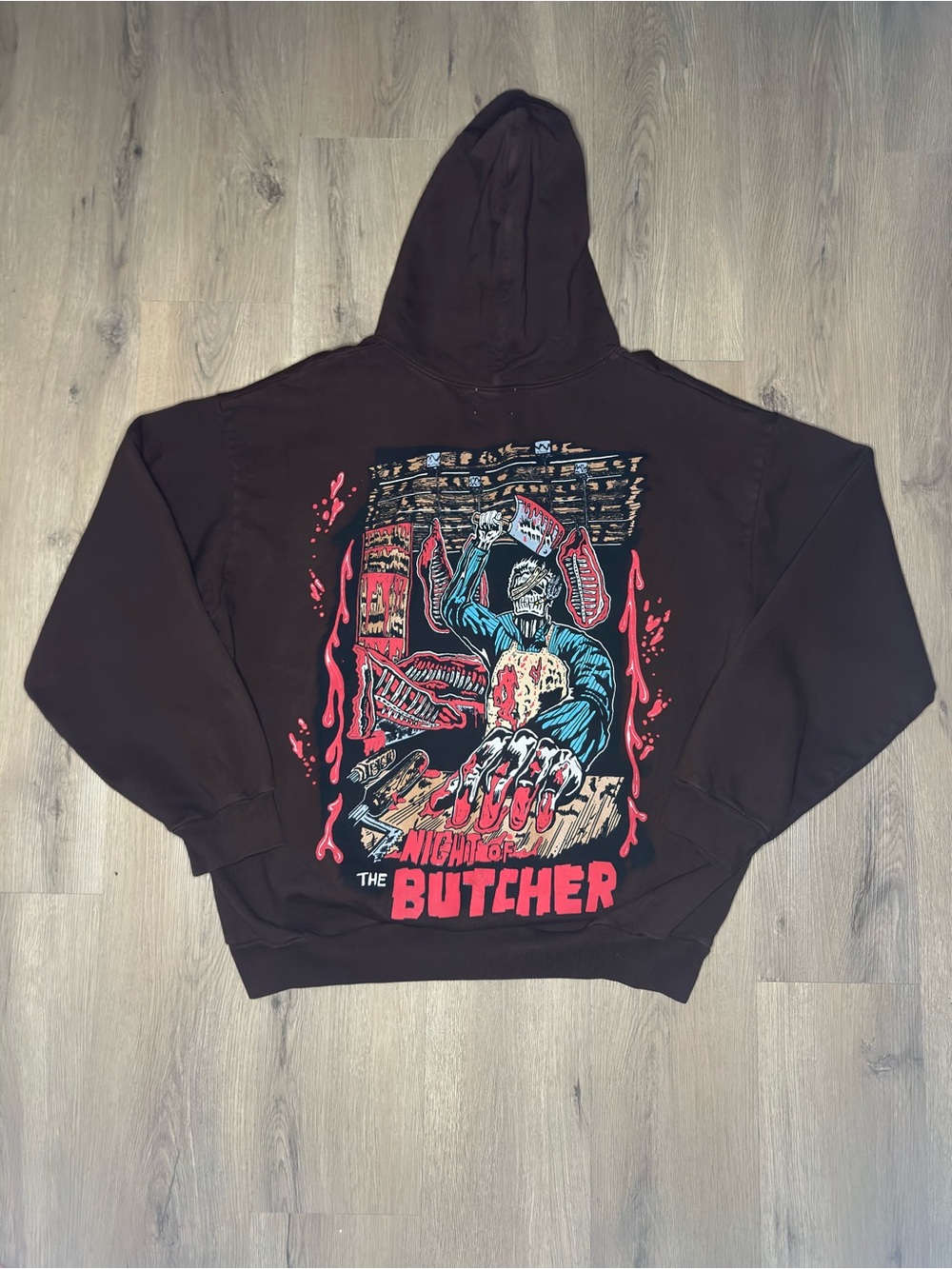 Warren Lotas The Night of The Butcher 'Brown' Hoodie